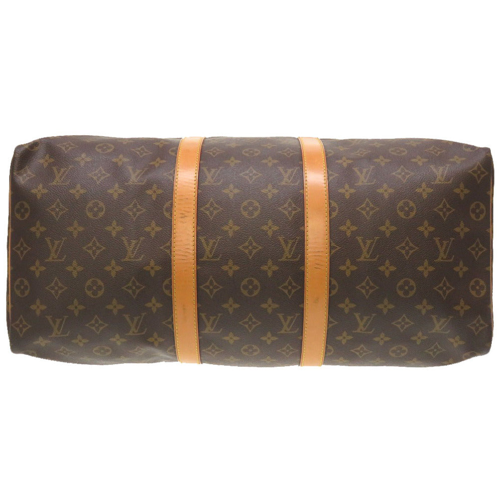 Louis Vuitton Boston Duffel M41426 Keepall 50 Monogram Canvas Brown Travel Bag