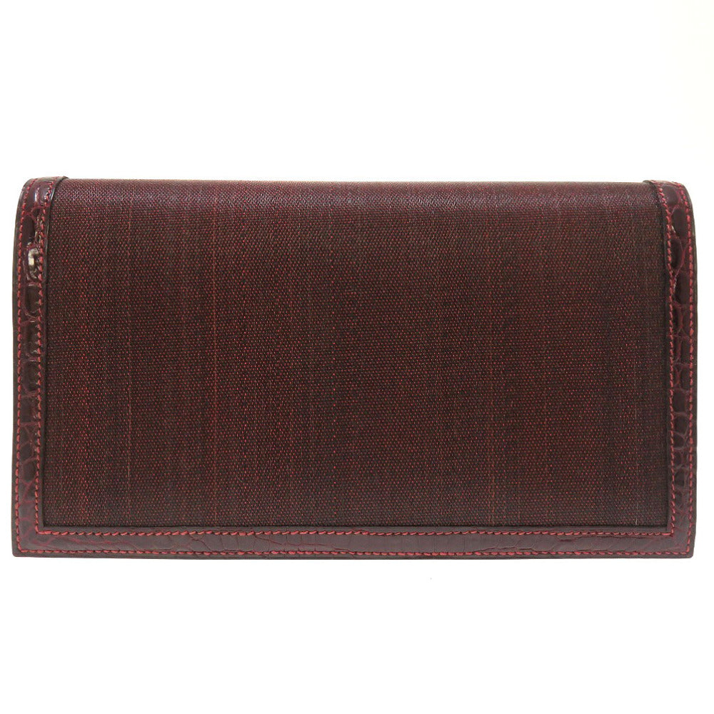 Hermes Clutch Bag Clinolan Bordeaux Women