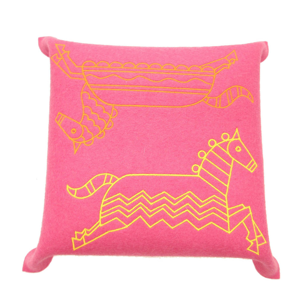 Other Accessories Felt Rose Fuchsia Tray Epope Travel Bag