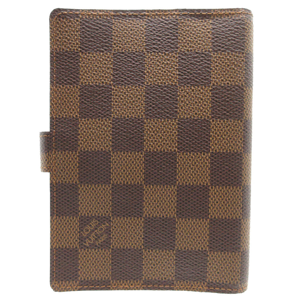 Louis Vuitton Notebook cover R20700 Damier Canvas Brown Handbag