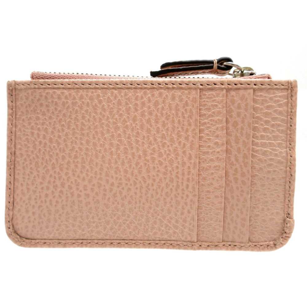 Gucci Coin Double G Leather Pink Accessory