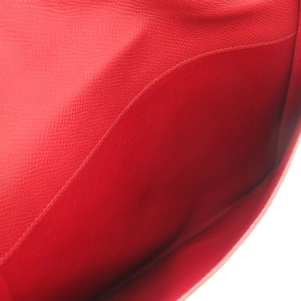 Clutch Bag Courchevel Red