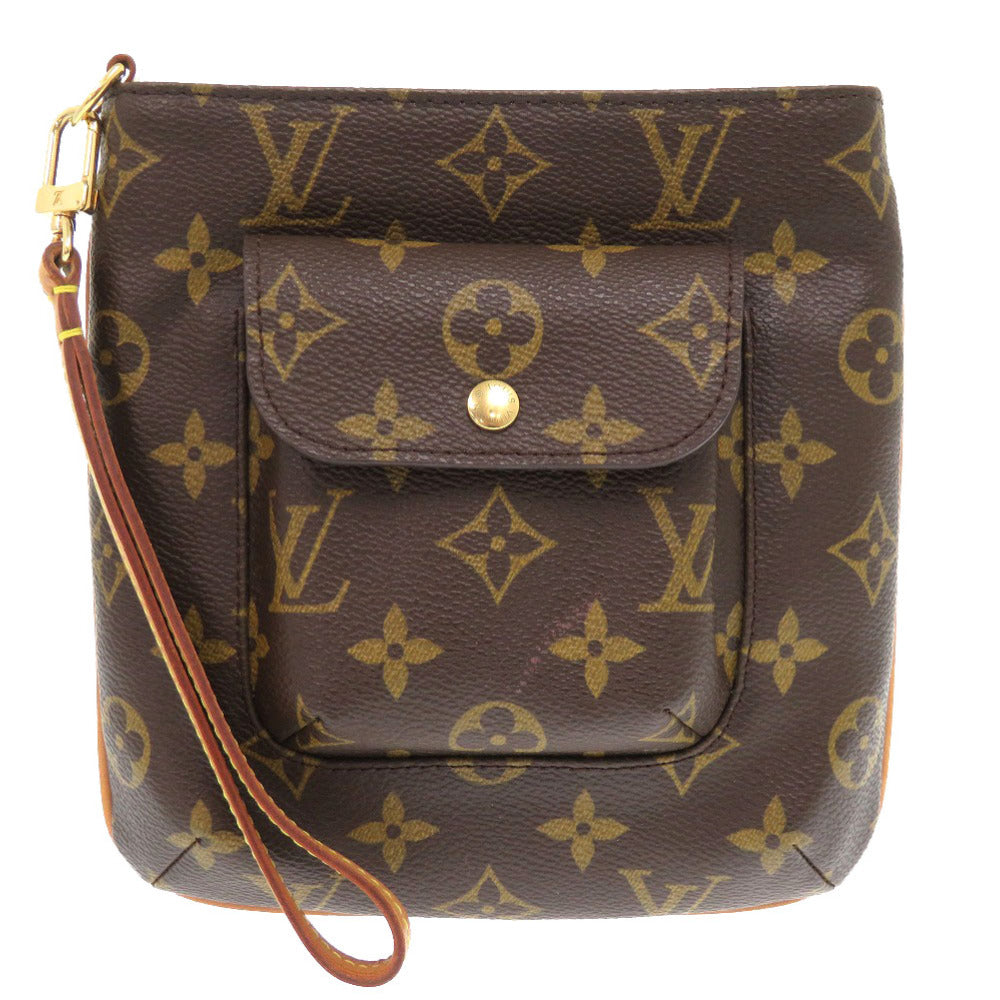 Louis Vuitton Pouch M51901 Partition Monogram Canvas Brown Handbag 5K0221Ab5A 1