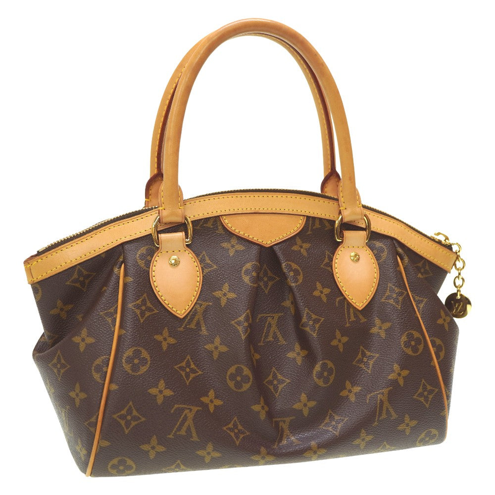 Louis Vuitton M40143 Tivoli PM Monogram Canvas Brown Handbag 5L0044Pl5