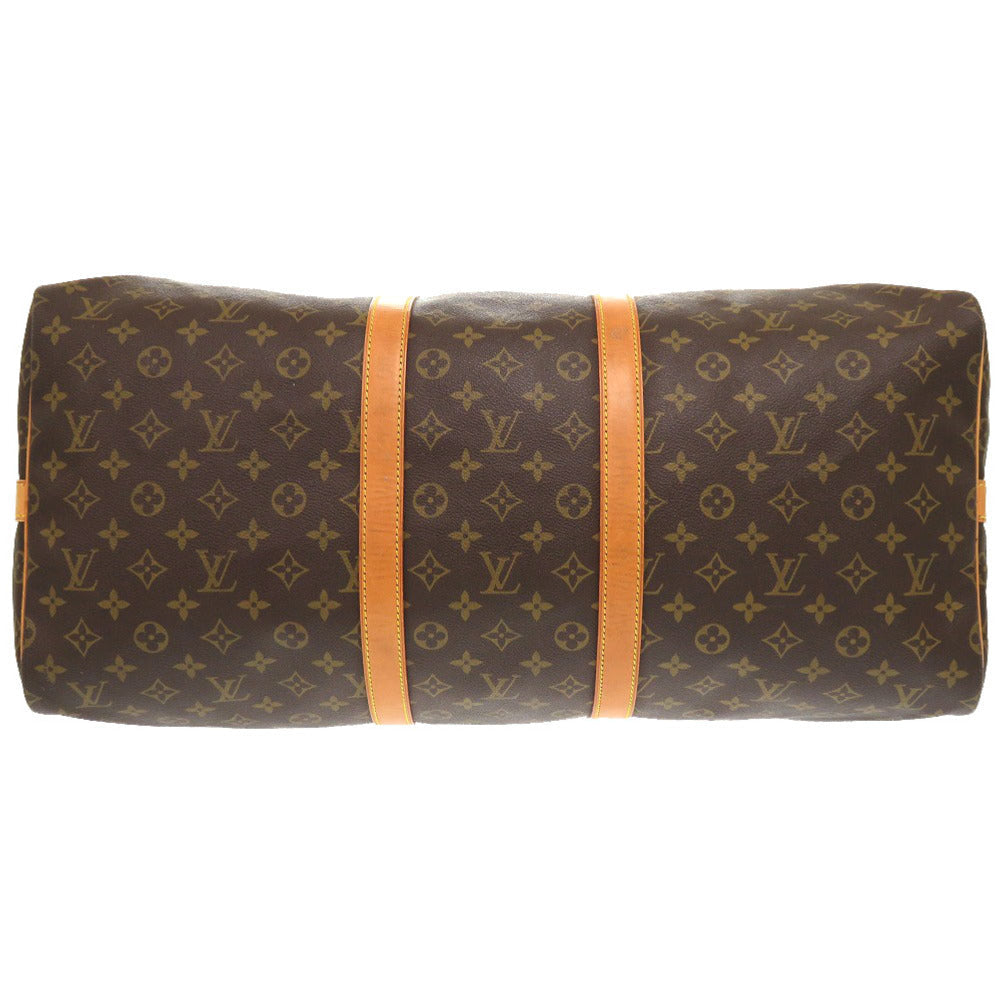 Louis Vuitton Boston Duffel M41414 Keepall bandouliere55 Monogram Canvas Brown Travel Bag