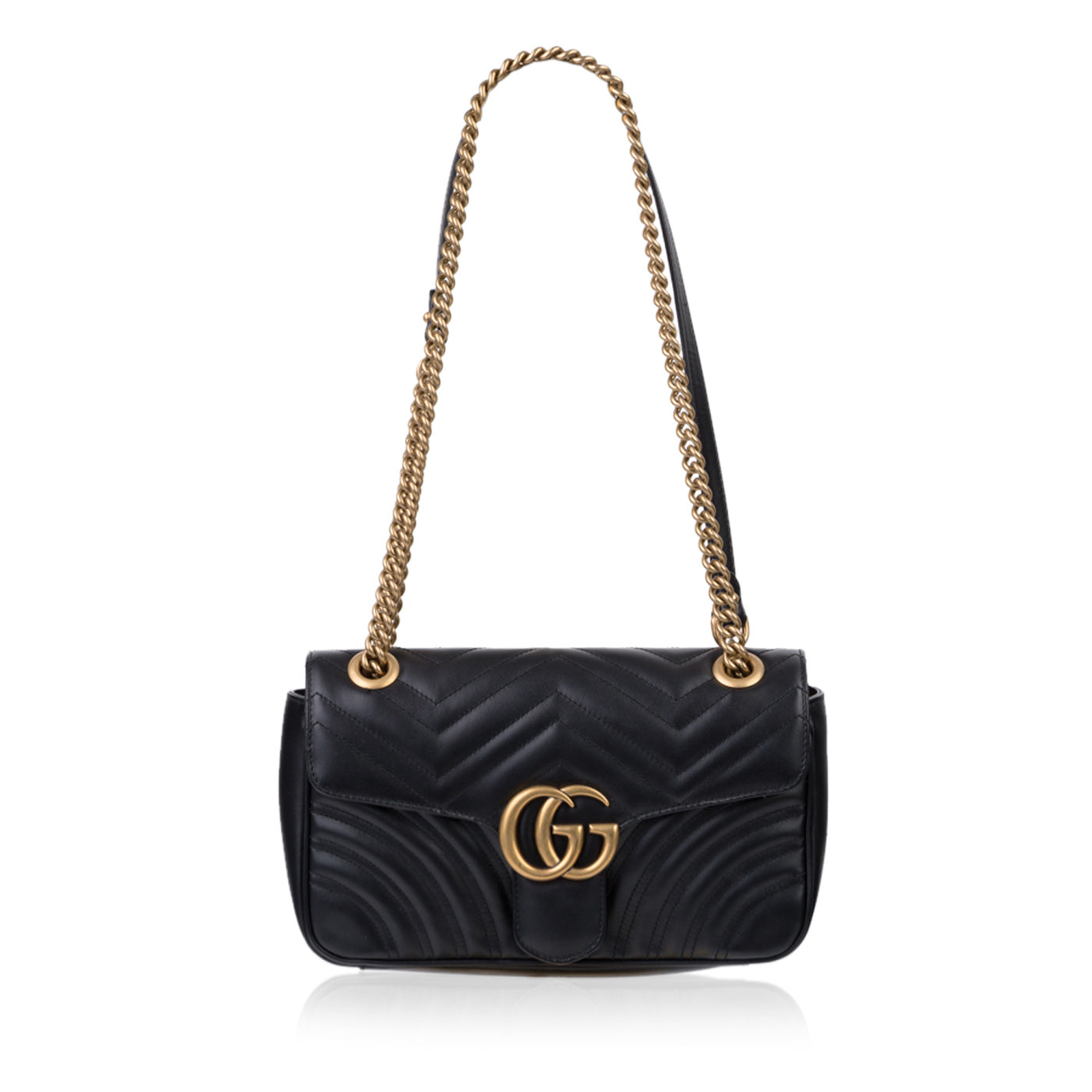 Gucci Marmont Matelass Bag Small Crossbody Bag Bag Black