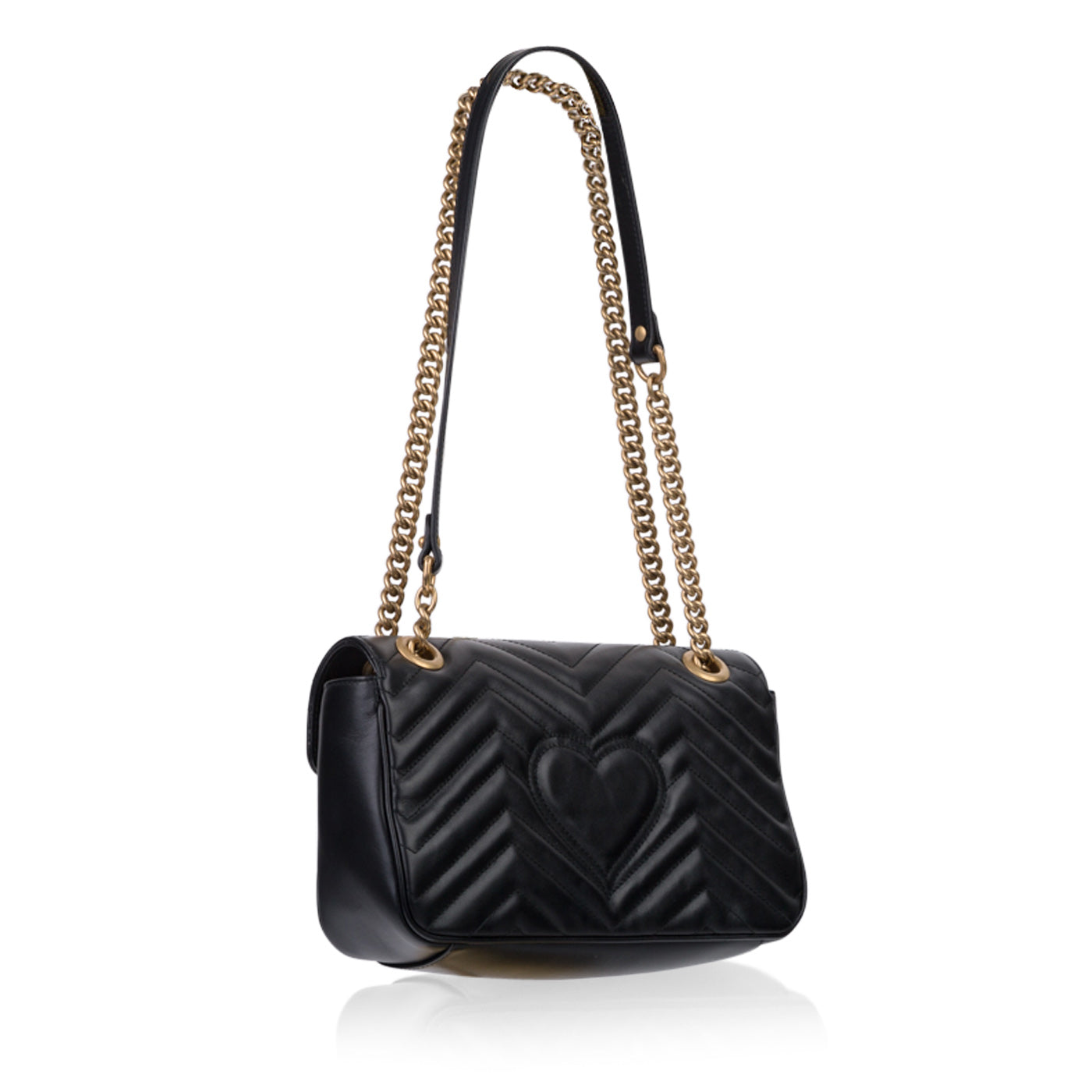 Gucci Marmont Matelass Bag Small Crossbody Bag Bag Black