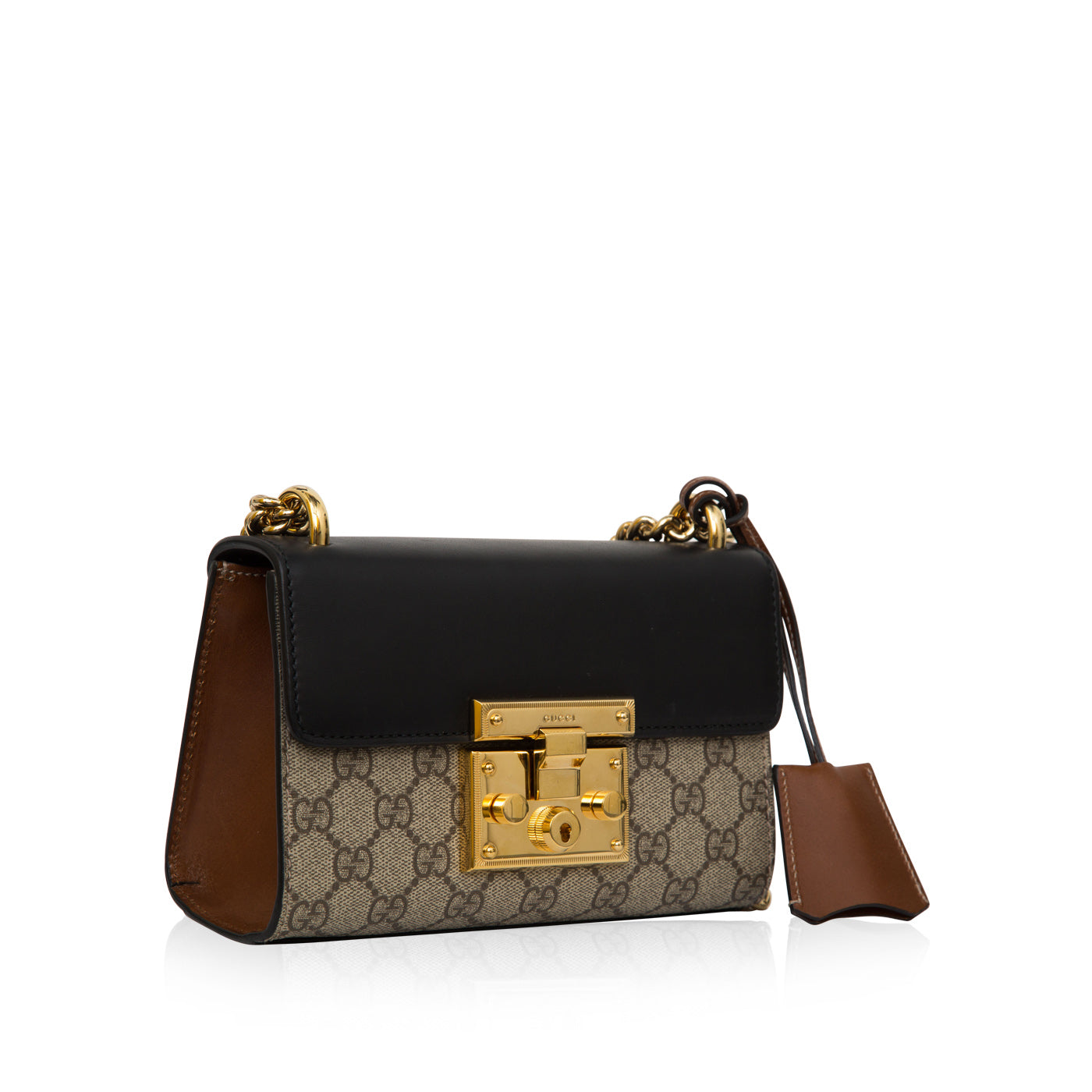 Gucci Supreme Padlock Crossbody Bag