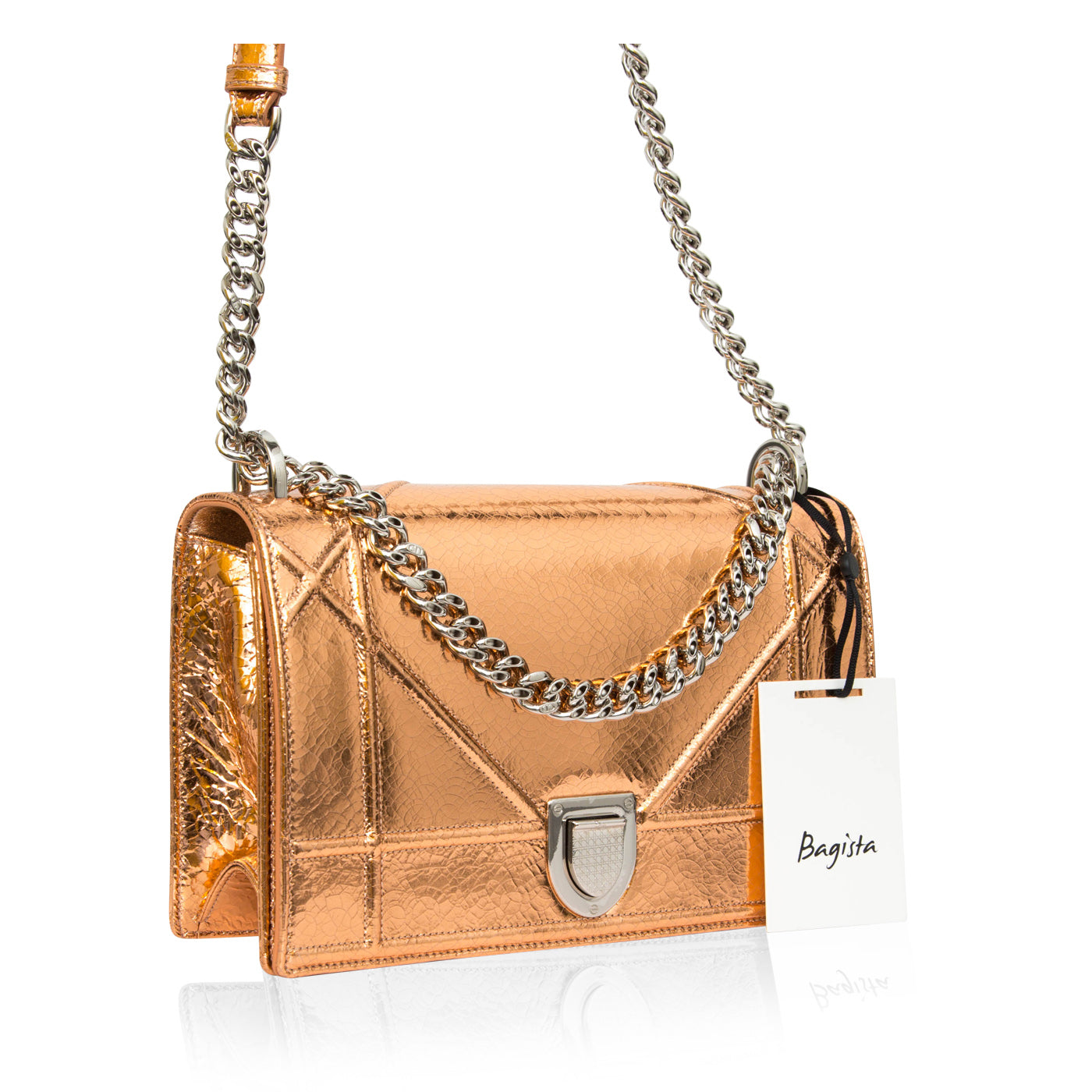 Dior Christian ama Bronze Tote Bag Medium