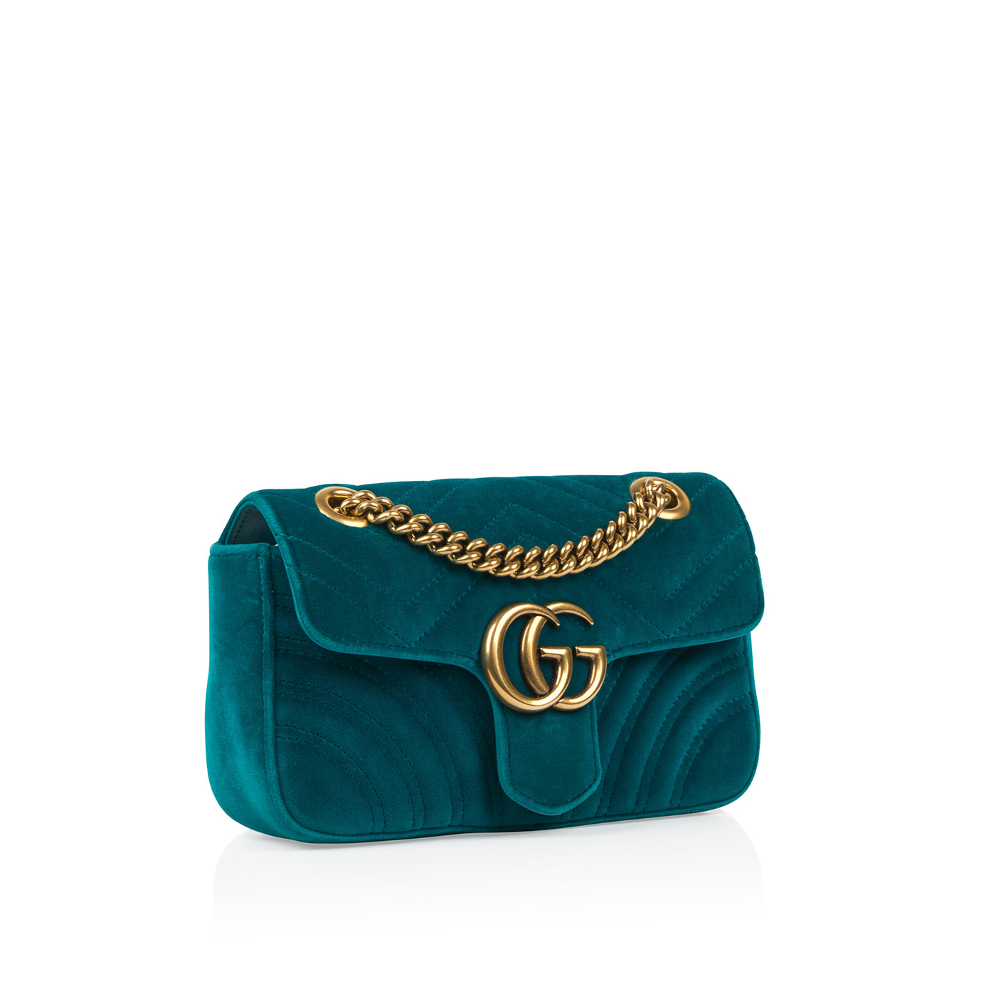 Gucci Marmont Velvet Handbag Mini Shoulder Bag Handbag 2