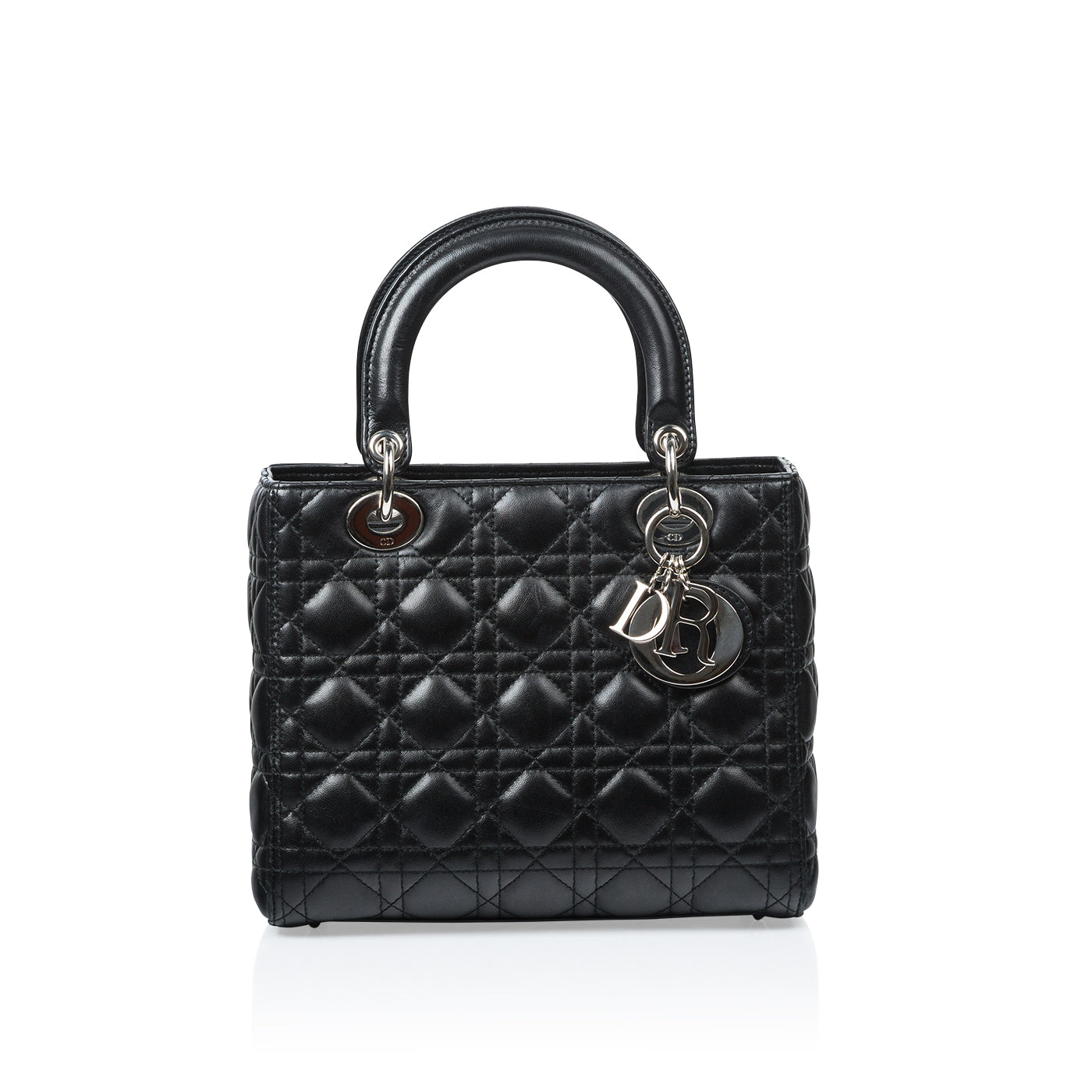 Dior Christian Lady Tote Bag Medium Dior Medium 1
