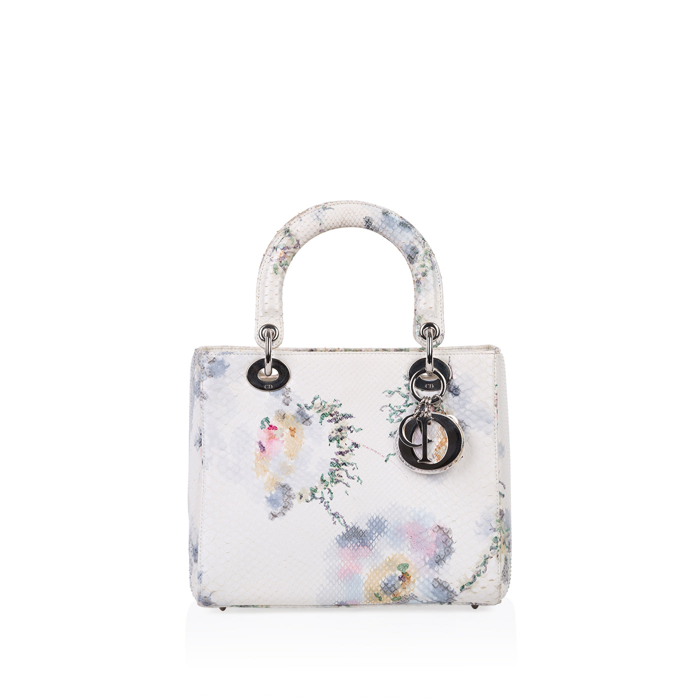 Dior Christian Lady Tote Bag Python
