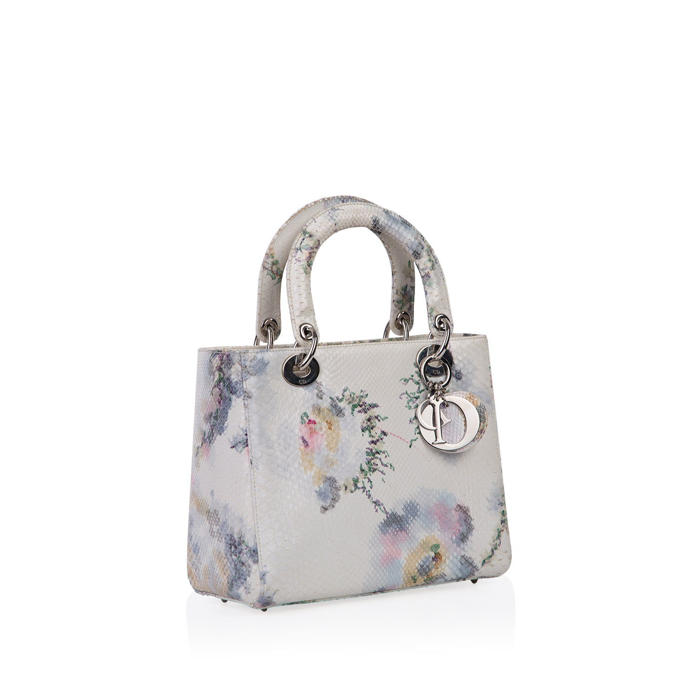 Dior Christian Lady Tote Bag Python