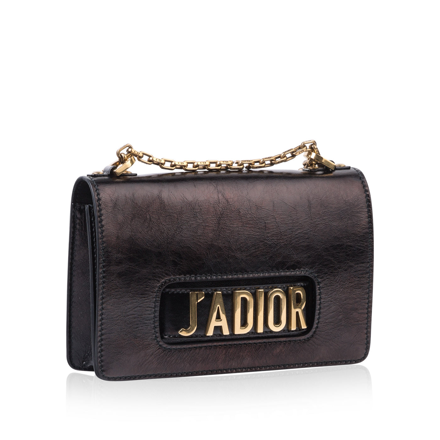 Dior Christian A Bag Flap Crossbody Bag Bag Crumpled Calfskin