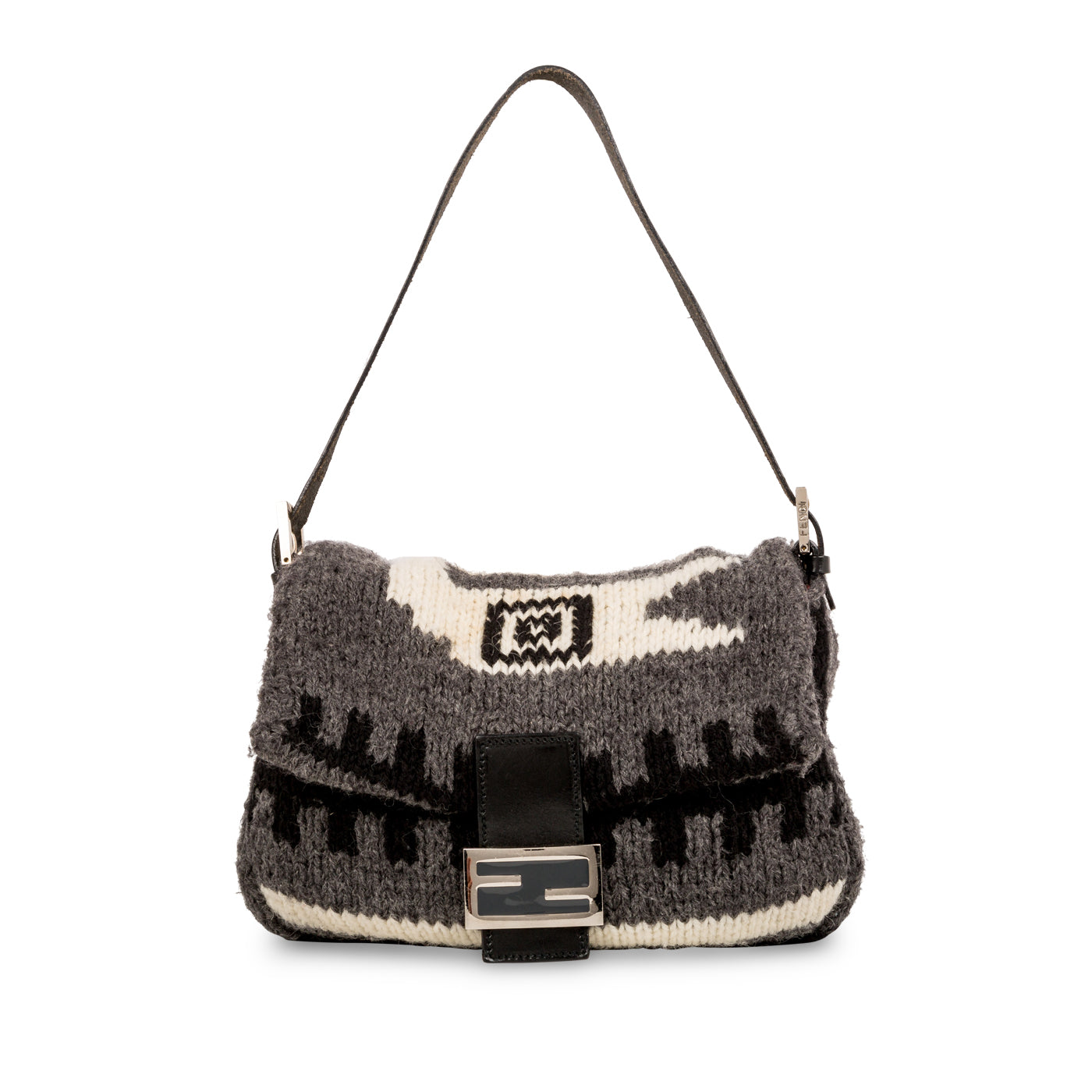 Fendi Mama Baguette Azteca Tote Bag Shoulder Bag