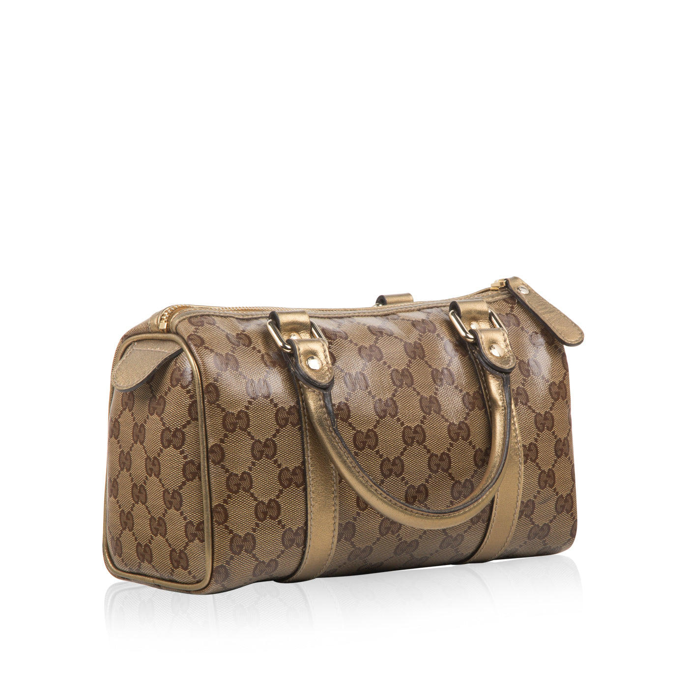 Gucci Boston Glazed Crossbody Bag Canvas