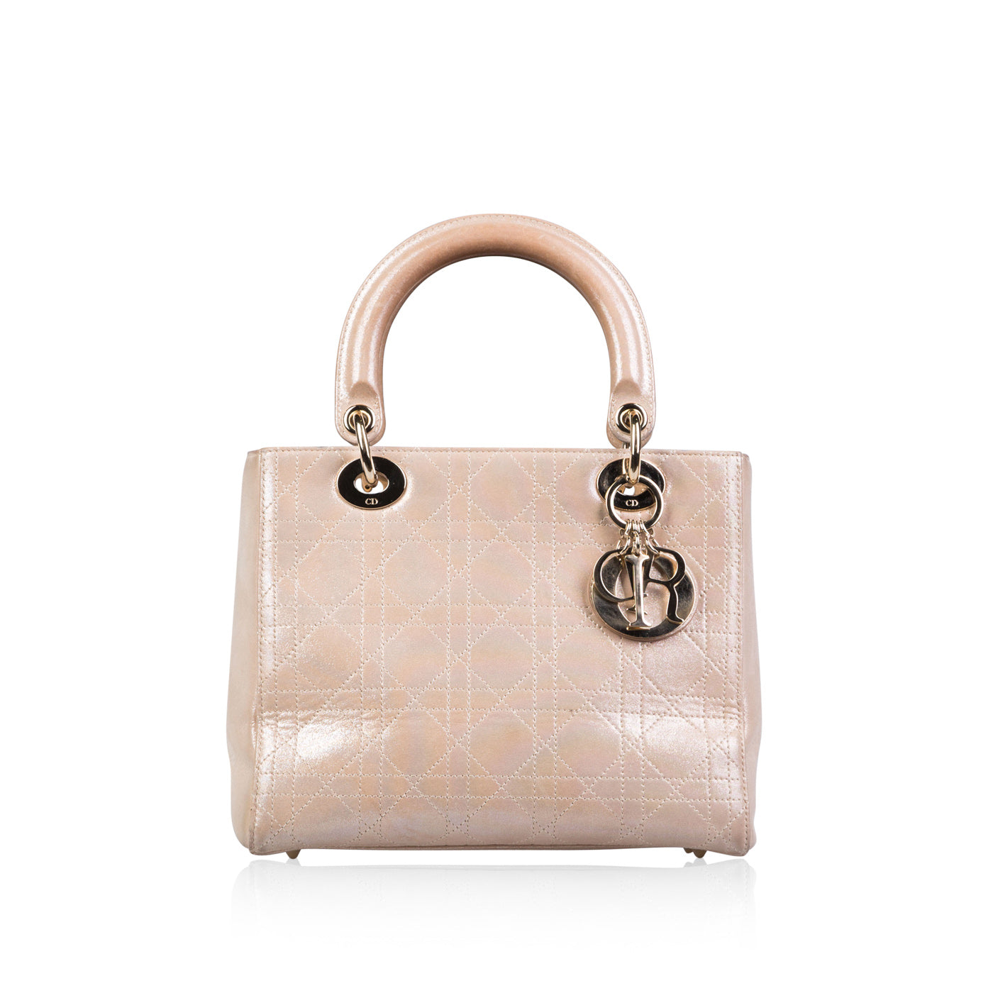 Dior Christian Lady Tote Bag Medium Lady Dior Medium