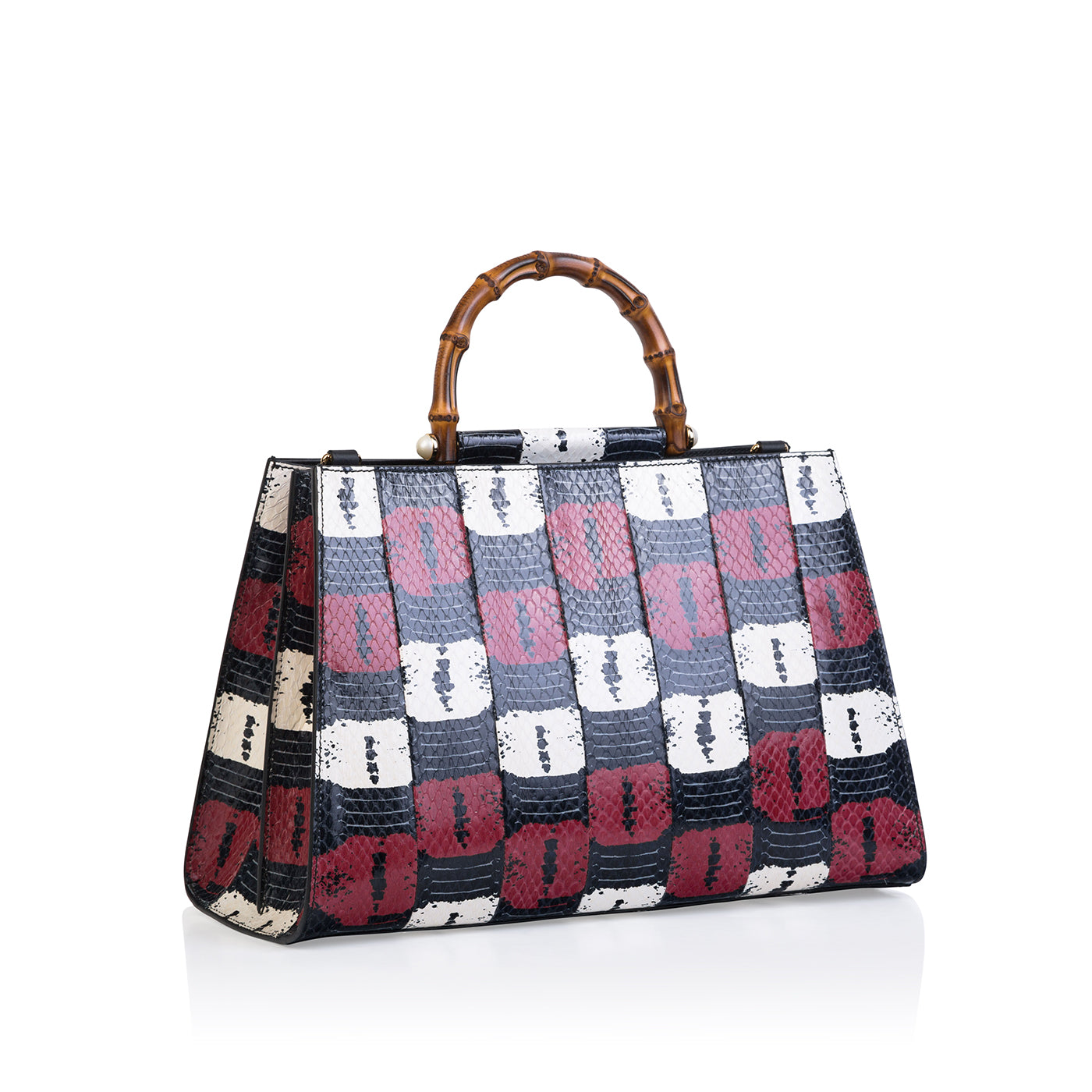 Gucci Nymphaea Snakeskin Tote Tote Bag