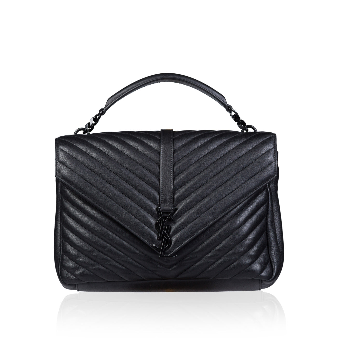YSL Saint Laurent Coll Ge Satchel Large Satchel Bag