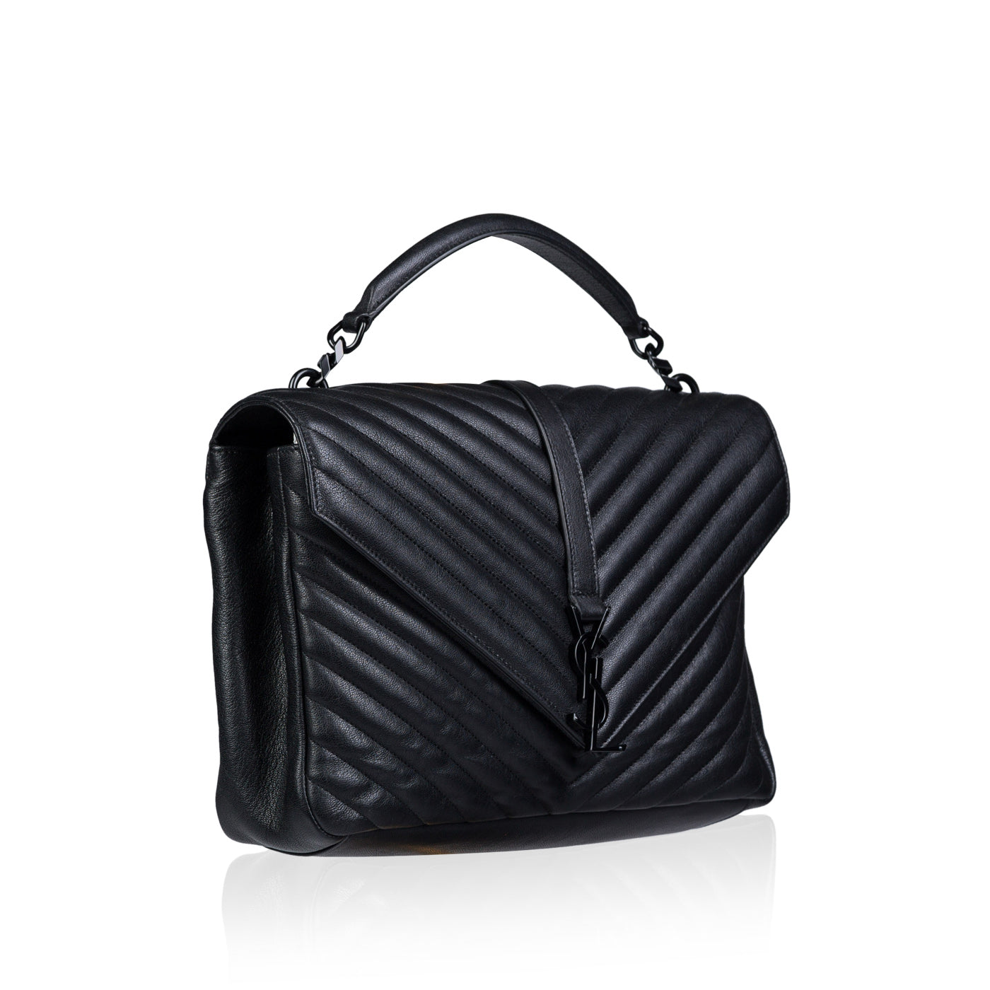 YSL Saint Laurent Coll Ge Satchel Large Satchel Bag