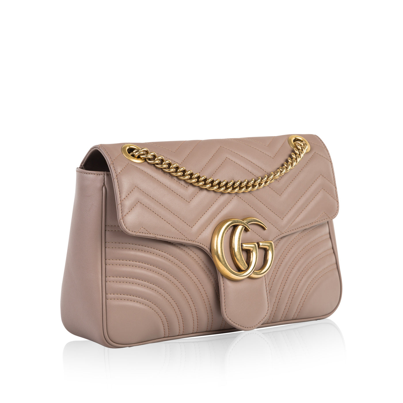 Gucci Marmont Matelass Shoulder Bag Medium Medium Matelasse