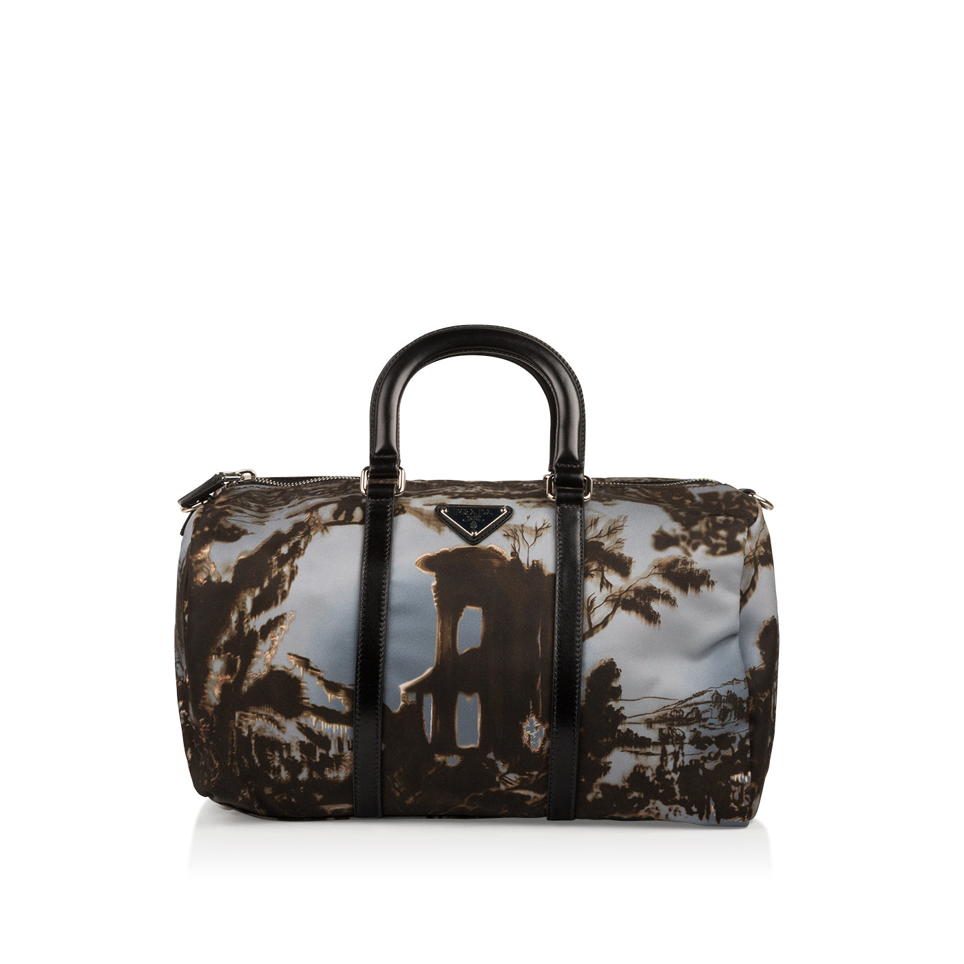 Prada Duffle Bag Nylon Tote Bag