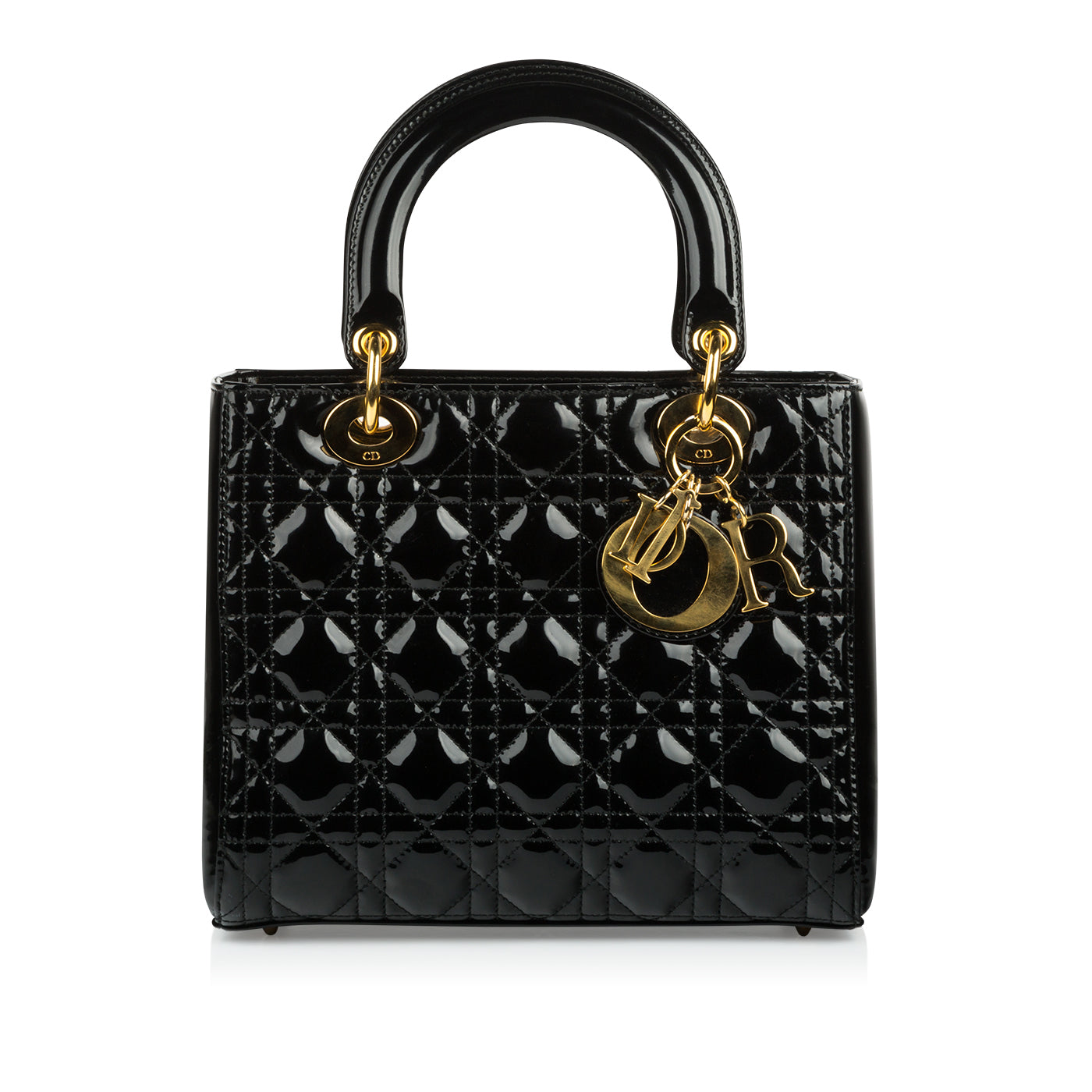 Dior Christian Lady Tote Bag Medium Medium 2 2