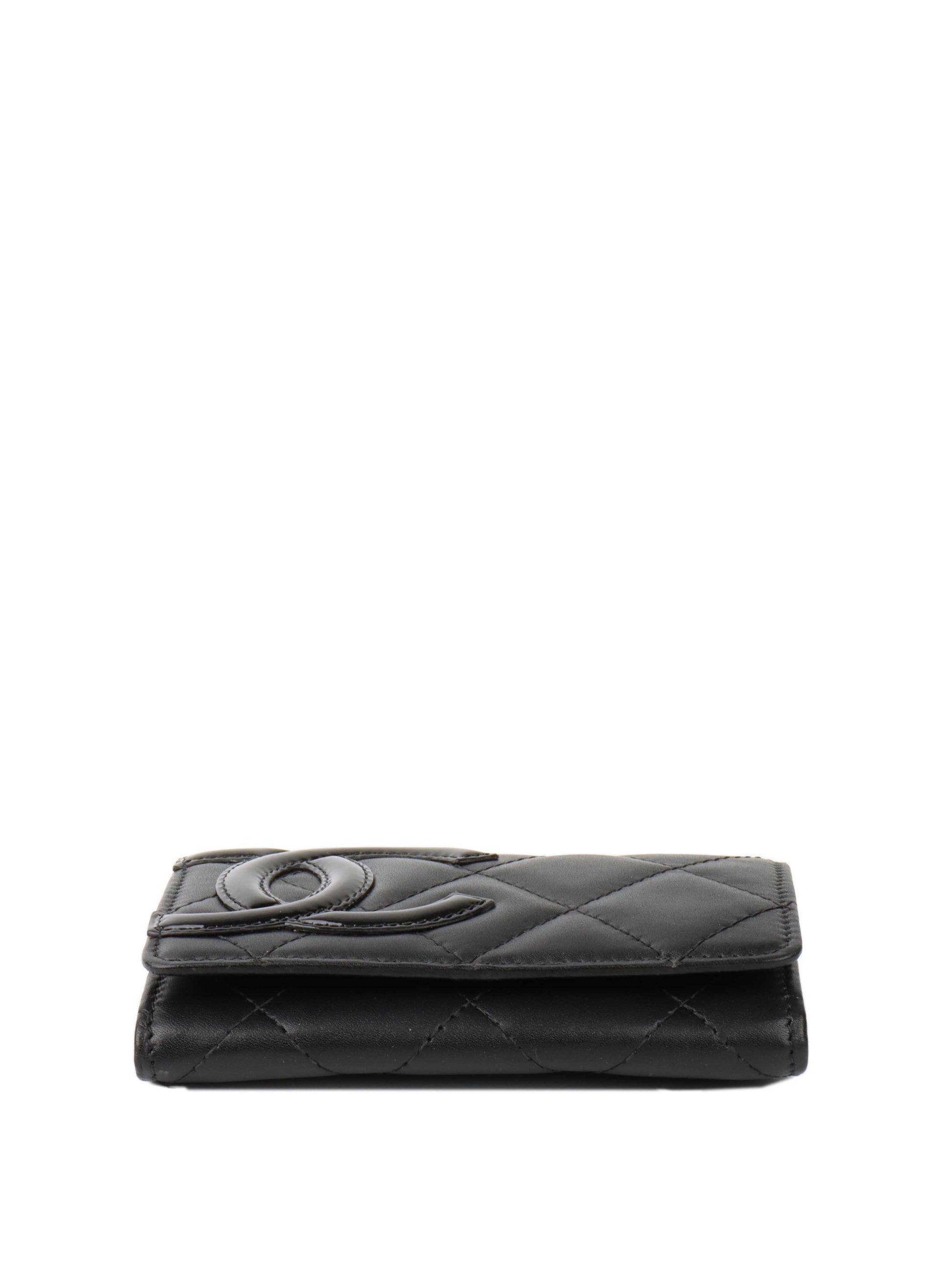 Chanel Black CC Wallet.