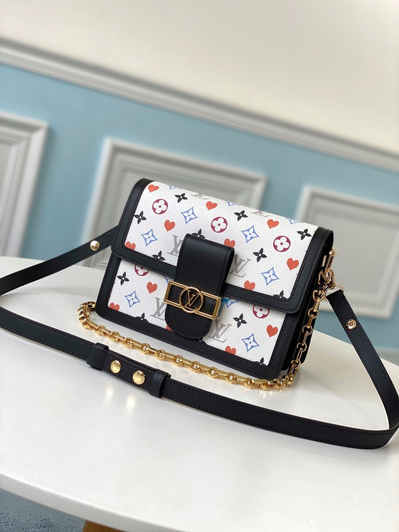 Top Quality Dauphine Mm Game On For Canvas Monogram Shoulder Bag