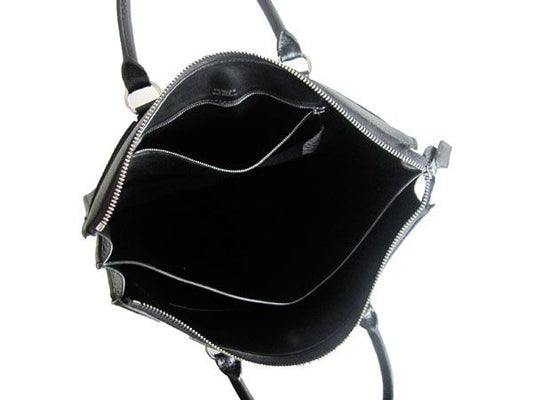 Hermes Luxury Briefcases Unisex Briefcase Handbag Black Travel Bag