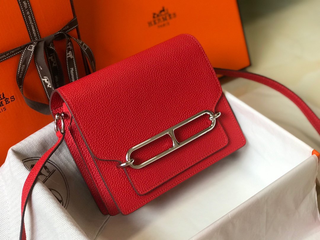 Top Quality Evercolor Sac Roulis For Women Red Mini Shoulder Bag