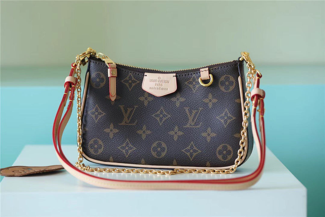 Top Quality Easy Pouch On Strap For Canvas Monogram Crossbody Bag