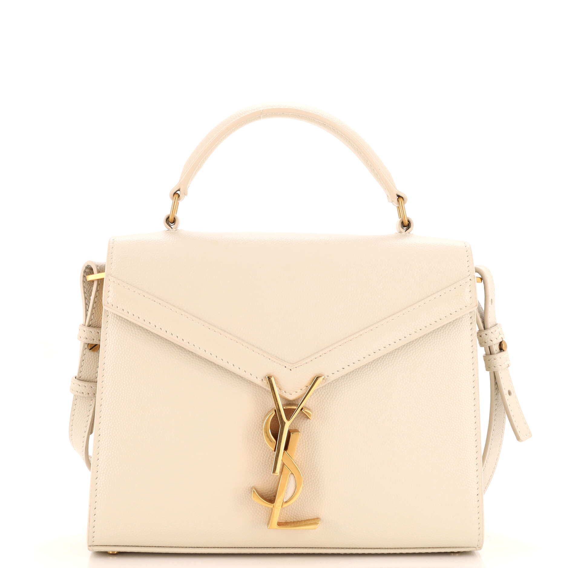 YSL Saint Laurent Saint Laurent Trending Cassandra Top Handle Bag Leather Mini Travel Bag Leather Mini