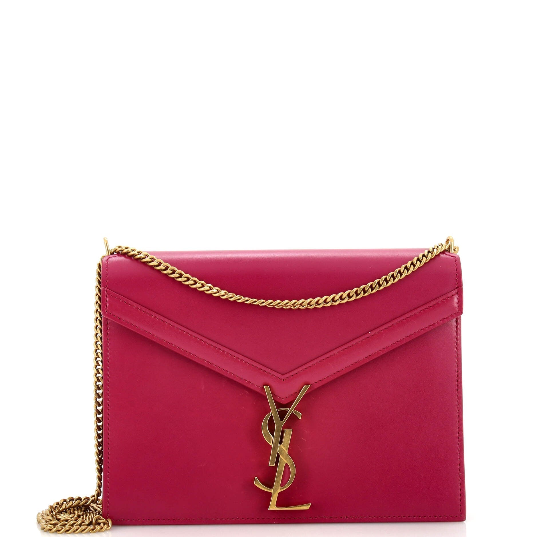 YSL Saint Laurent Saint Laurent Trending Cassandra Shoulder Bag Leather Small