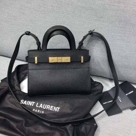 YSL Saint Laurent YSL Top Quality Manhattan Nano Shopping Bag Black Tote Bag