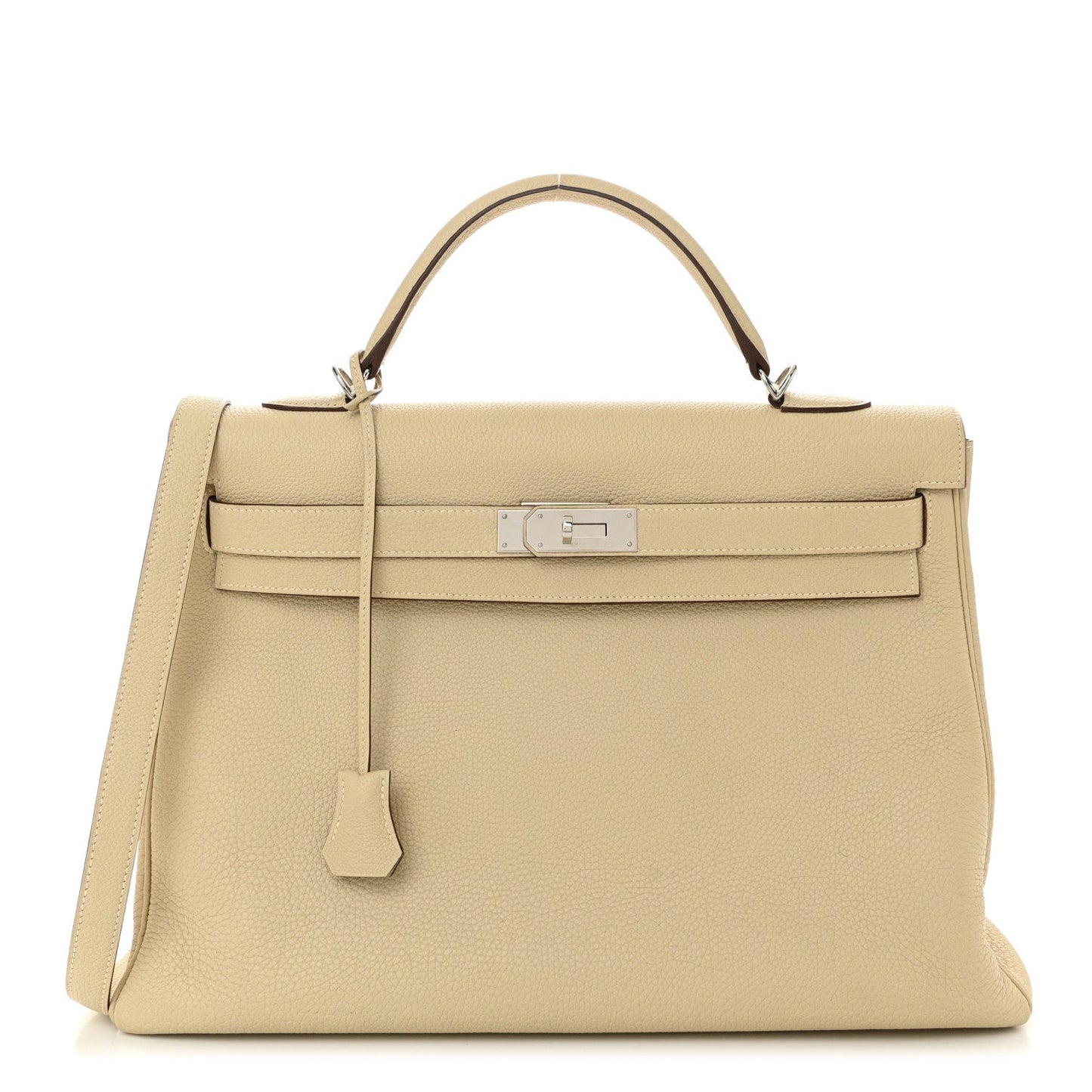 Hermes Togo Kelly Retourne Parchemin Handbag Travel Bag