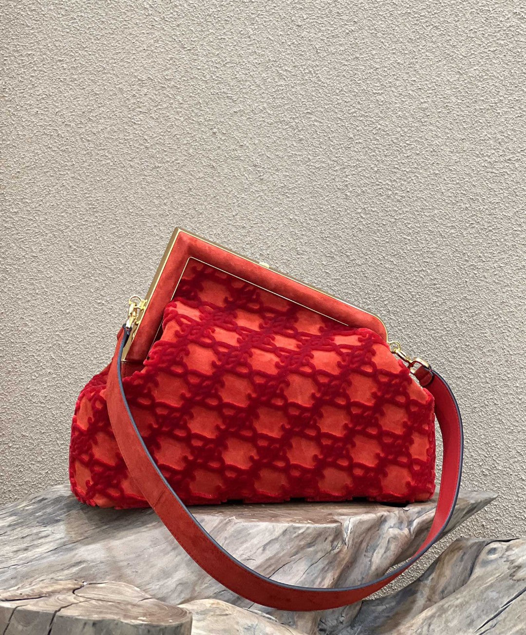 Top QualityTop Quality Top QualityTop Red Medium Handbag