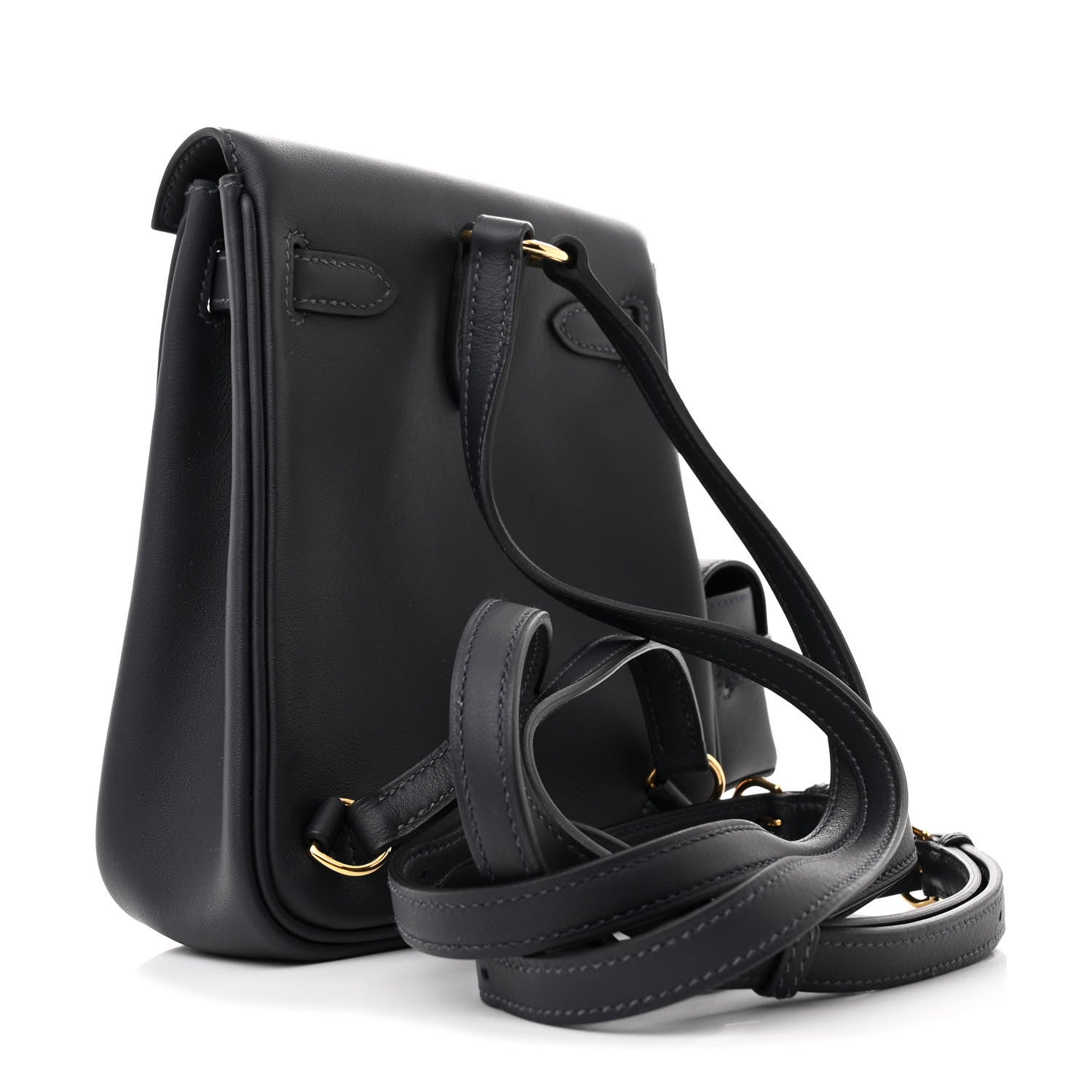 Hermes Swift Kelly Jump Backpack Gris Misty
