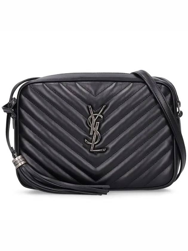 YSL Saint Laurent Saint Laurent Trending Qualted Lou Camera Shoulder Leather Black Shoulder Bag
