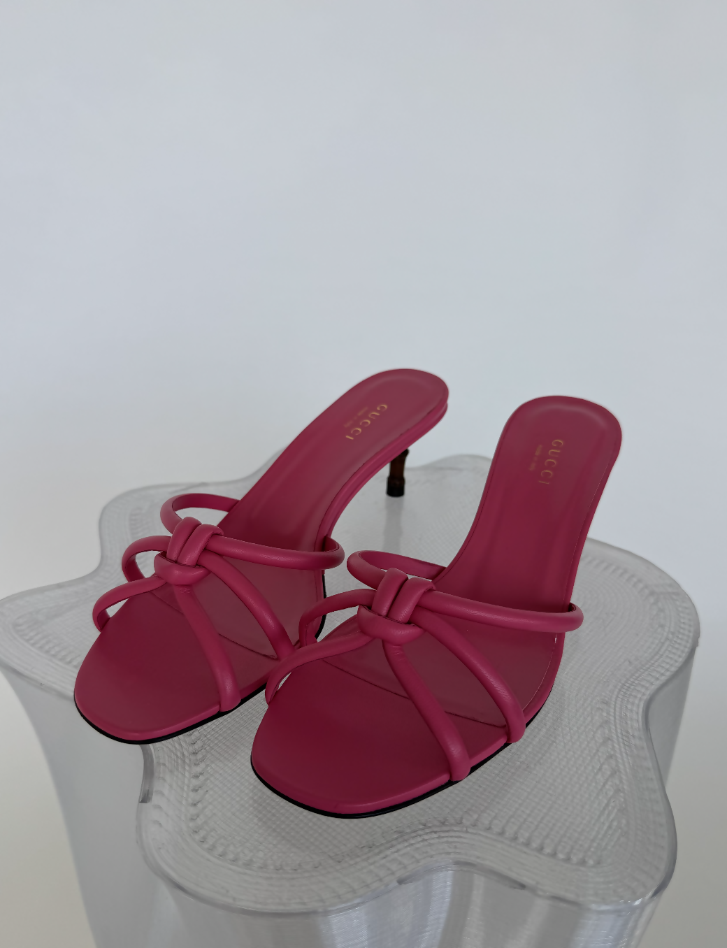 Gucci Slide Sandal With Bamboo - FULL SET