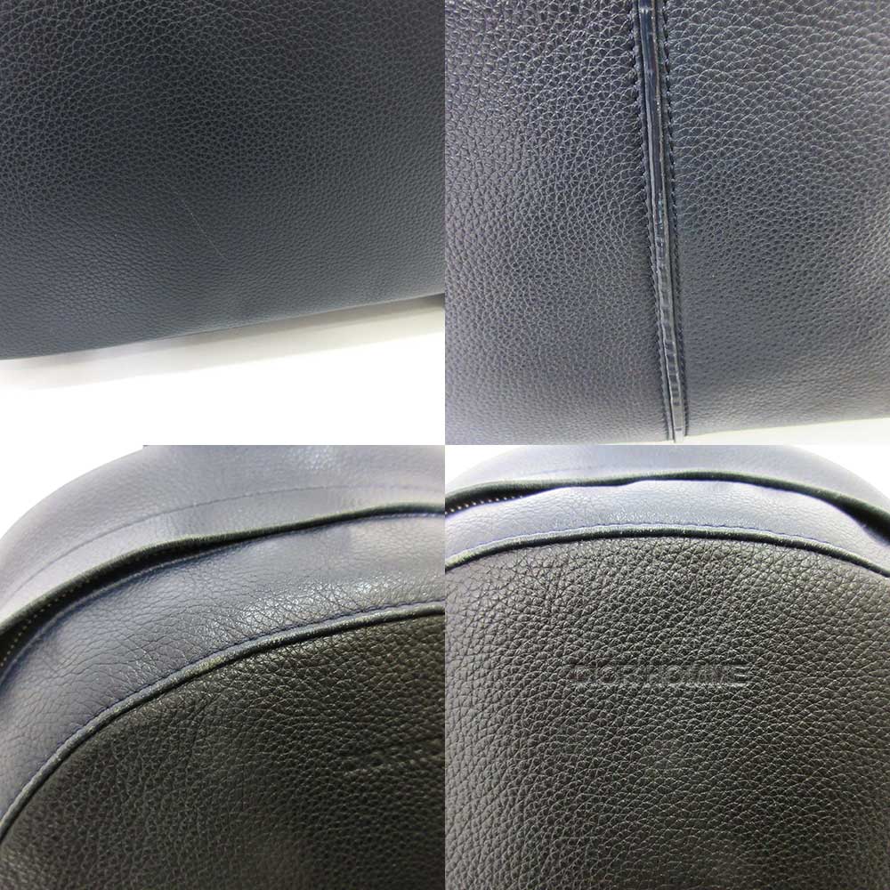 Dior Homme Backpack Dark Leather Navy