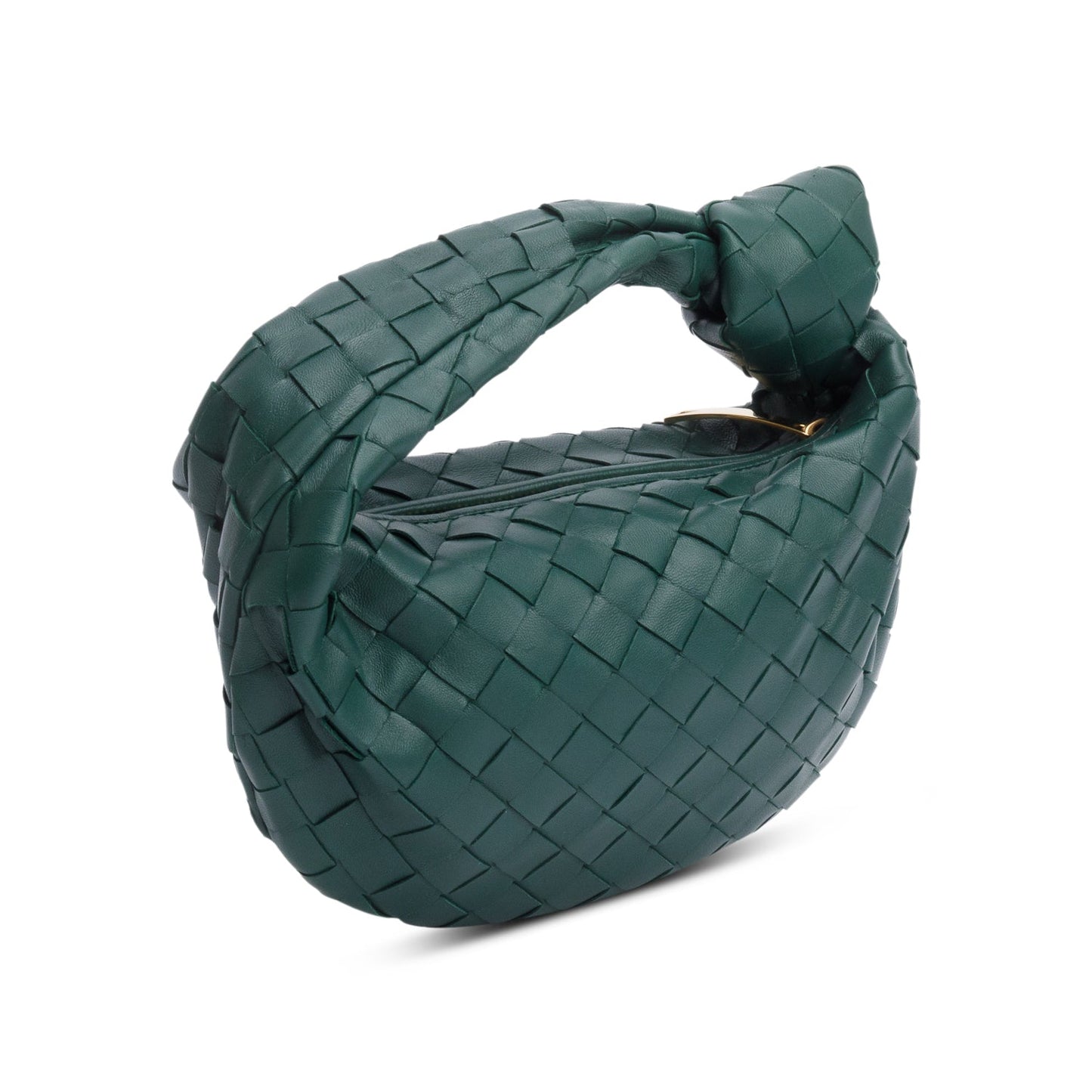Bottega Veneta Intrecciato Jodie Bag Leather Green Travel Bag