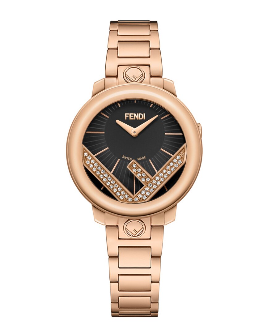 Fendi Jewelry Women's Run Away Diamond Watch