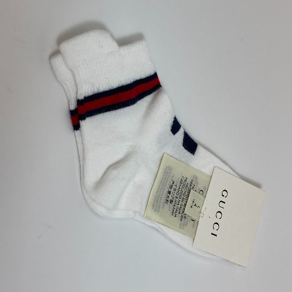Gucci Knit x Baby GG pattern Cotton White Navy Hat
