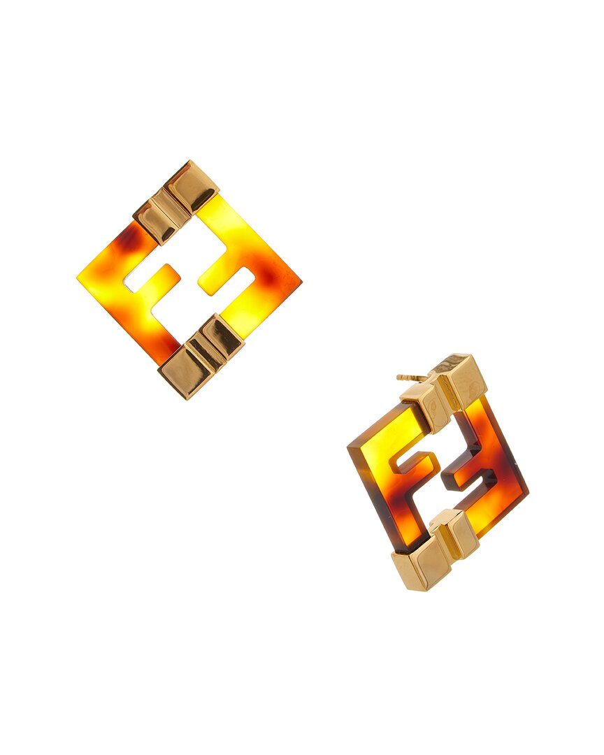Fendi Jewelry Forever Earrings 2 Yellow