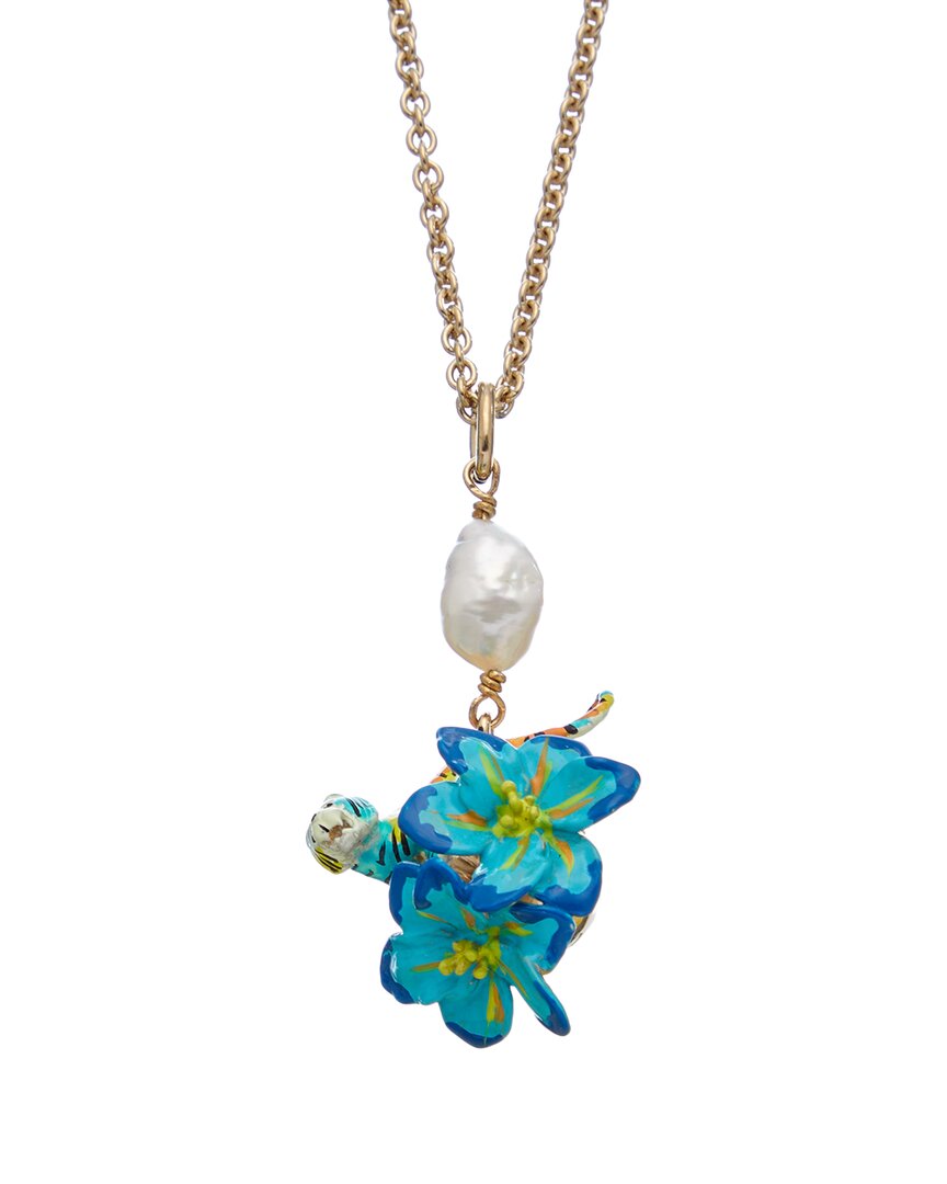 Dior Jewelry Necklace Metal Yellow