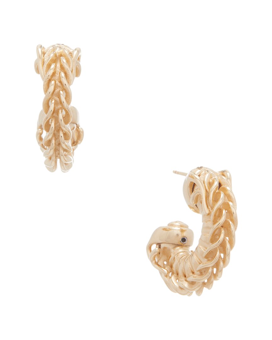 Fendi Jewelry Filo Earrings 2 Yellow