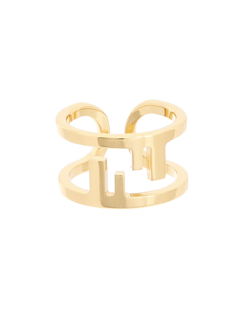 Fendi Jewelry O'lock Ring 2 Yellow