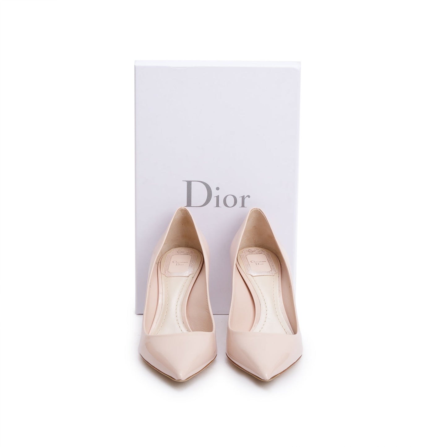 Dior Christian Patent Essence Pumps, Size Handbag Leather Pink Shoes