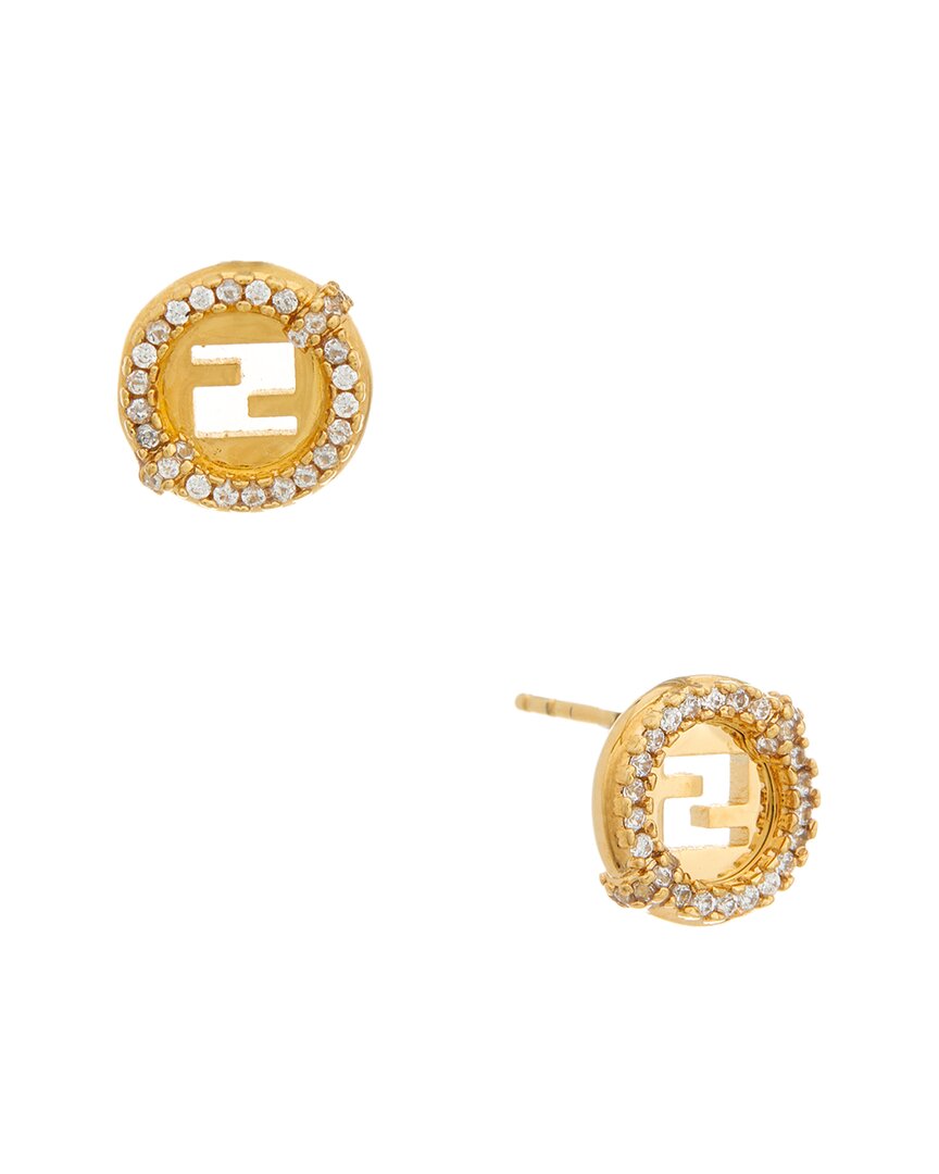Fendi Jewelry Everround Earrings 2 Yellow